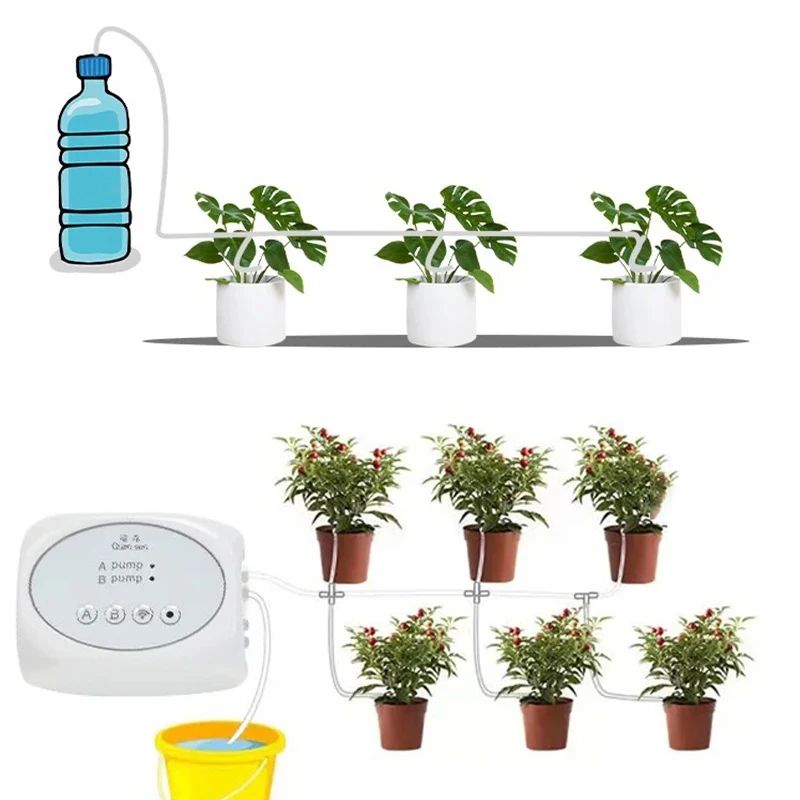 Bend Arrow Drip Irrigation Emitters for 4/7mm Hose - Regulating Micro Drip Watering Kit for Garden & Greenhouse