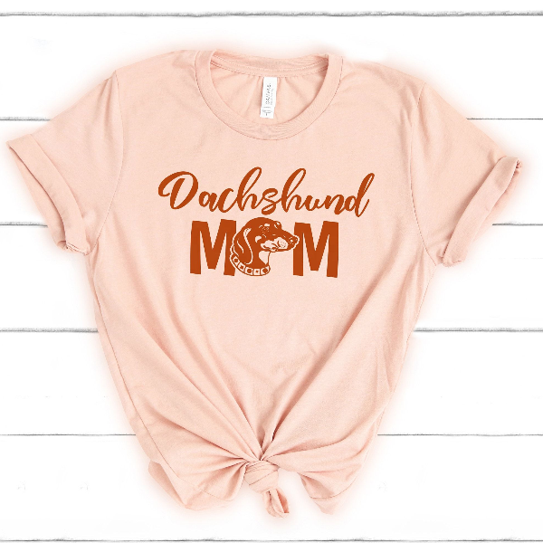 Dachshund Mama Shirt Cute Dog Mom Tee Gift