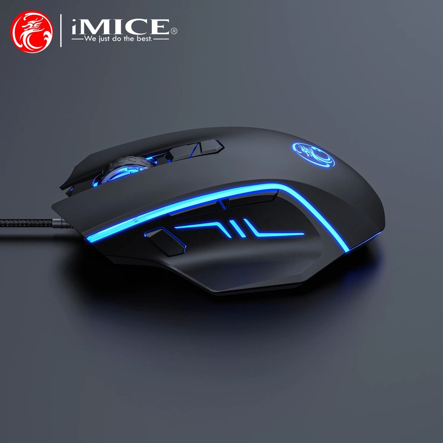 8-Button High-Precision Wired Gaming Mouse