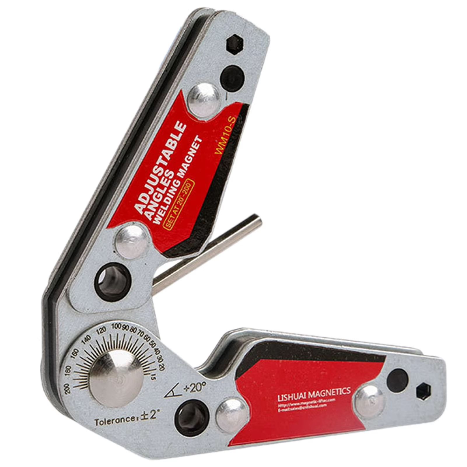 Adjustable Magnetic Welding Holder With Angle Scale