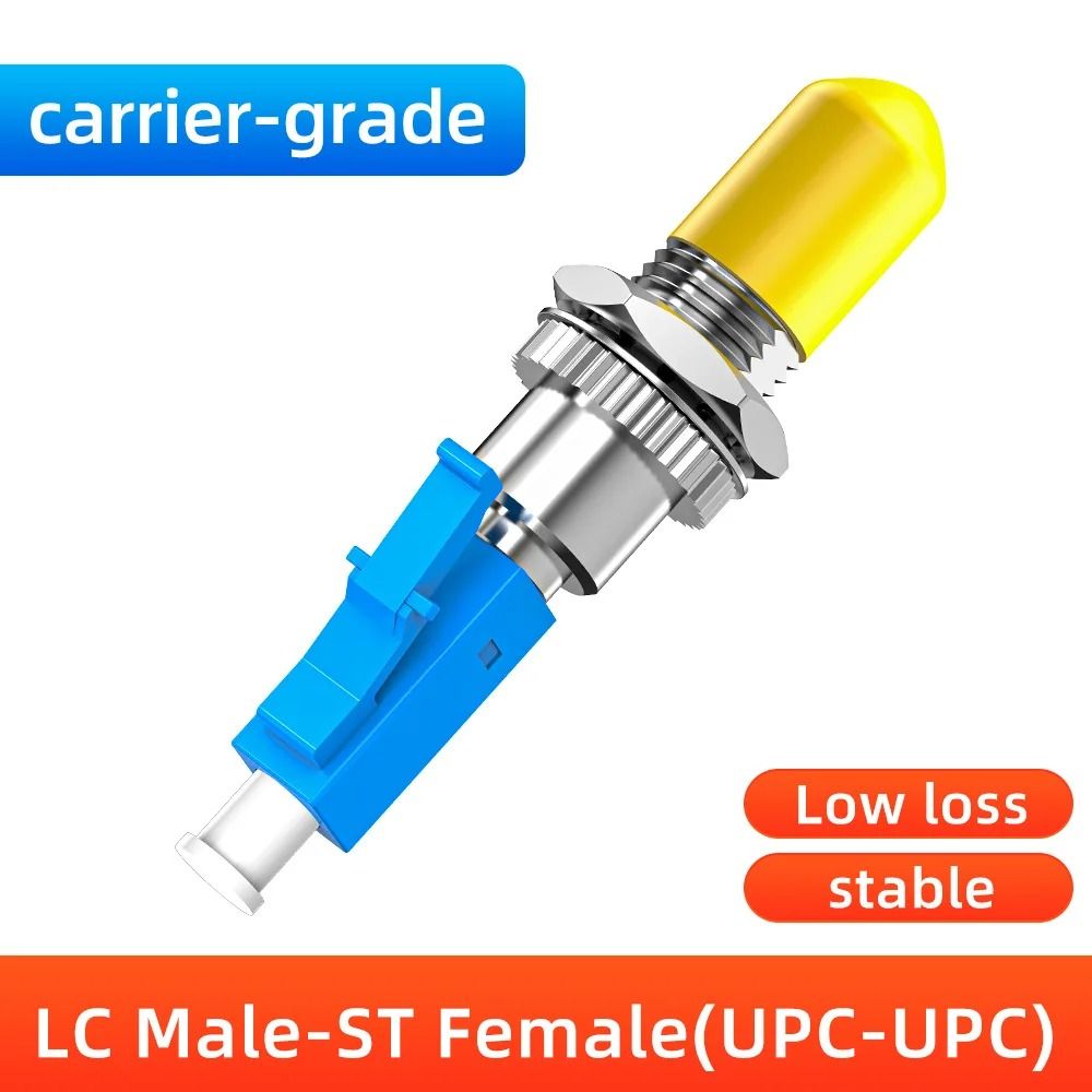 Fiber Optic Male to Female Hybrid Adapter