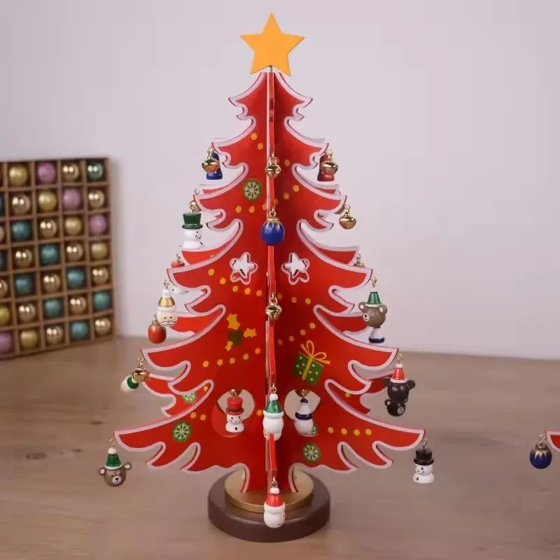 Creative DIY Wooden Christmas Tree