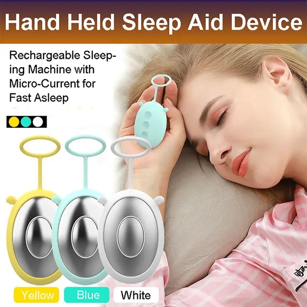 Smart Sleep Aid Head Massager – Anxiety Relief & Deep Sleep Support Device