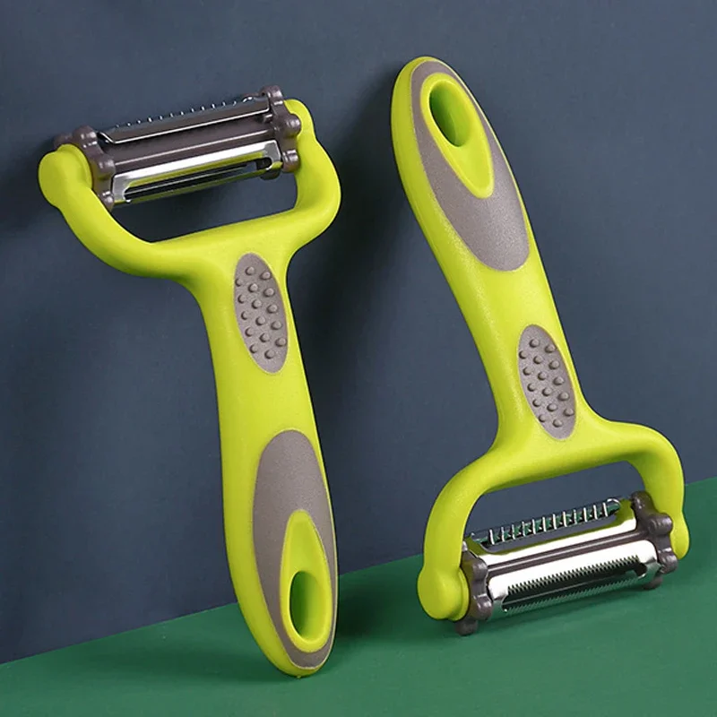 Rotary Peeler for Fruit and Vegetable, Multifunction Grater, Salad Carrot Potato Slicer, Julienne Peeler for Kitchen Use