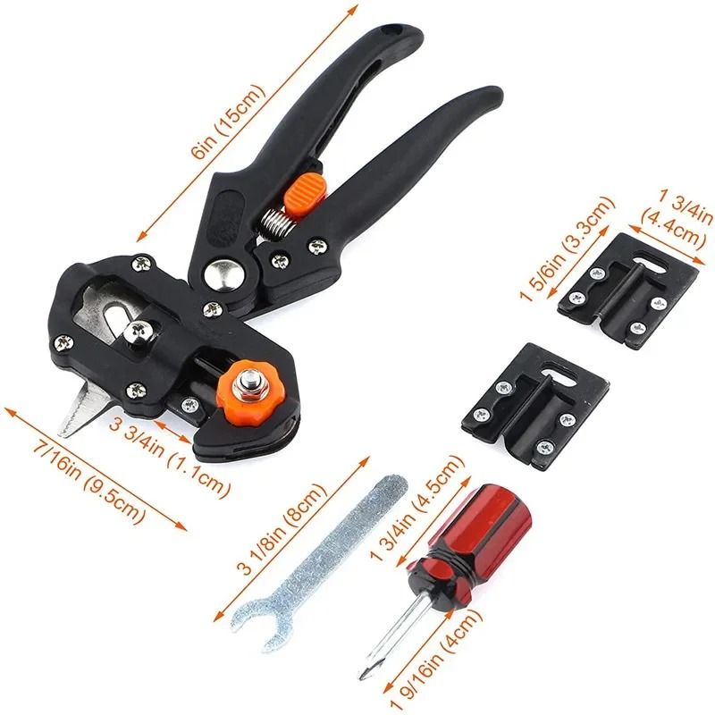 Professional Garden Grafting Tool & Pruner – Precision Branch Cutter and Plant Shears Kit