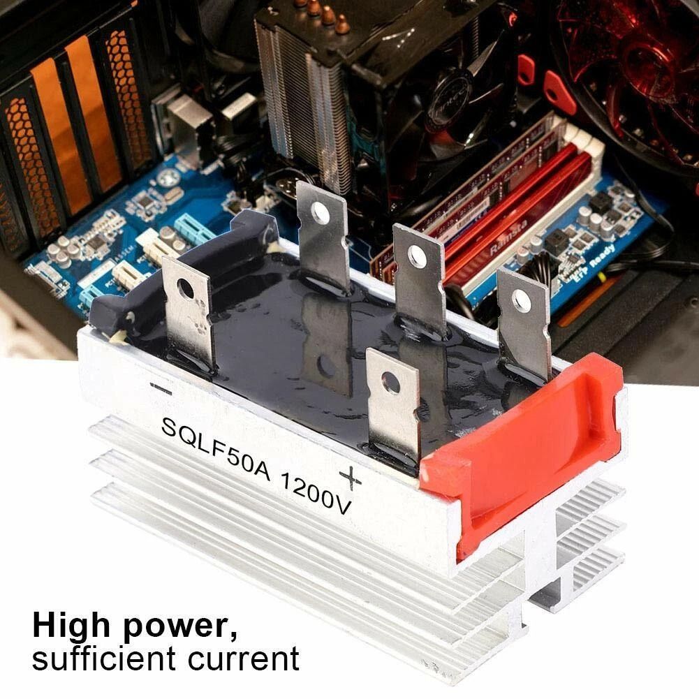 Bridge Rectifier 3 Phase Diode to DC Power Components