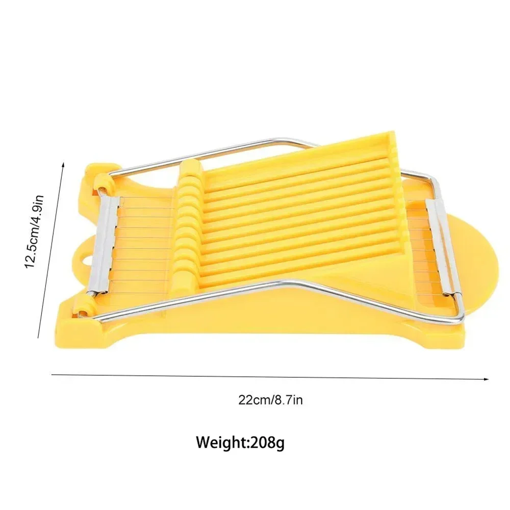 Stainless Steel Slicer Strip Cutter, Egg Slicer, Multi-Functional Kitchen Tool, Easy To Clean Fruit Divider, Sharp House