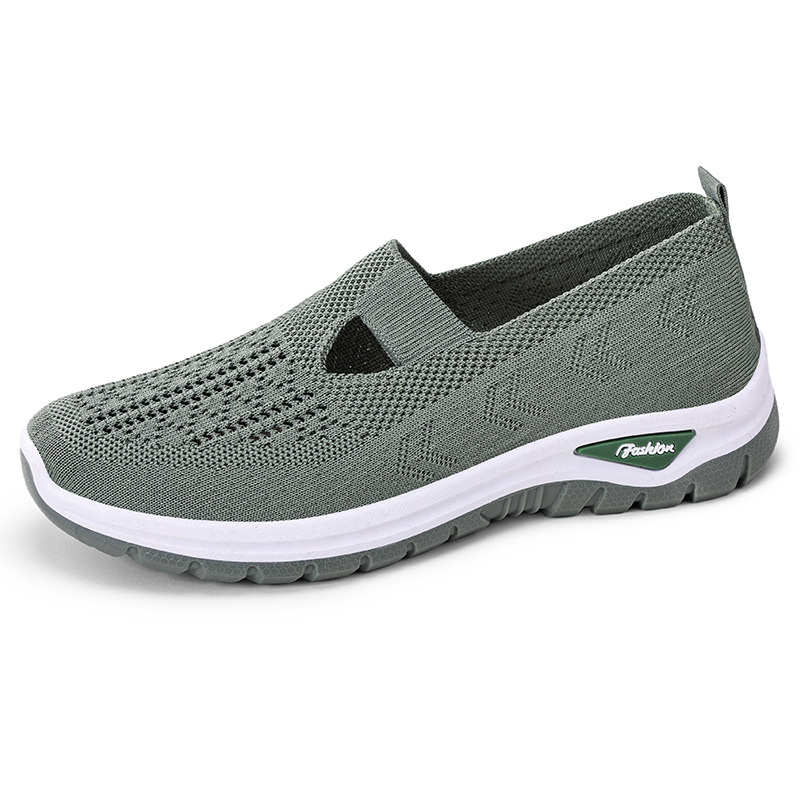 New Mesh Women Vulcanized Shoes, High Quality Women Sneakers, Slip On Flats Shoes, Women Loafers
