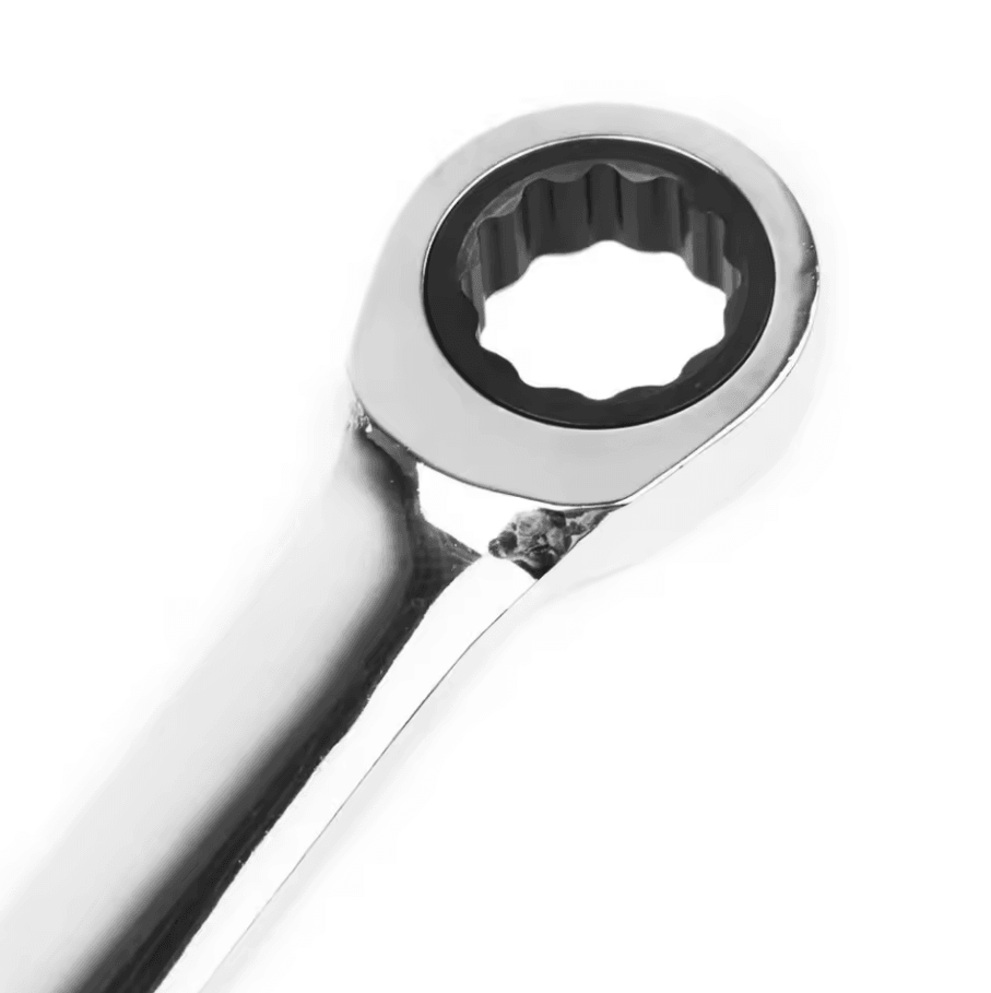 High-Quality Chrome Vanadium Ratchet Spanner Set – 6-10mm Gear Ring Combination Wrenches