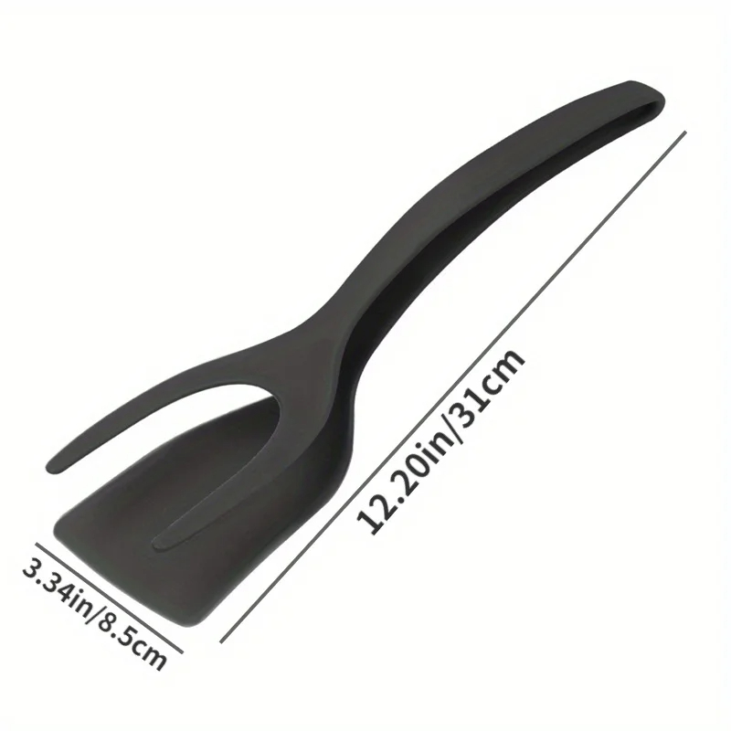 Silicone Egg Flipper Spatula Tongs The Ultimate Non Stick Kitchen Turner
