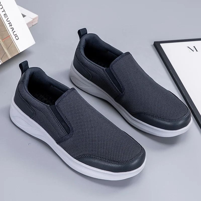Lightweight Mesh Casual Men Shoes Breathable Loafers Walking Sneakers