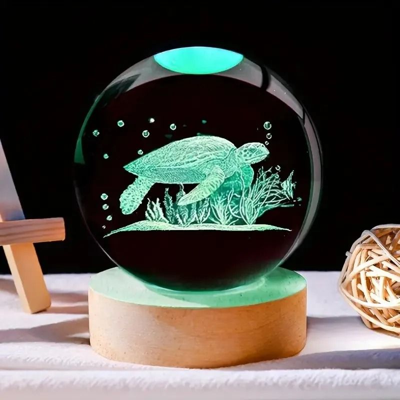 Deep Sea Turtle Crystal Ball Night Light