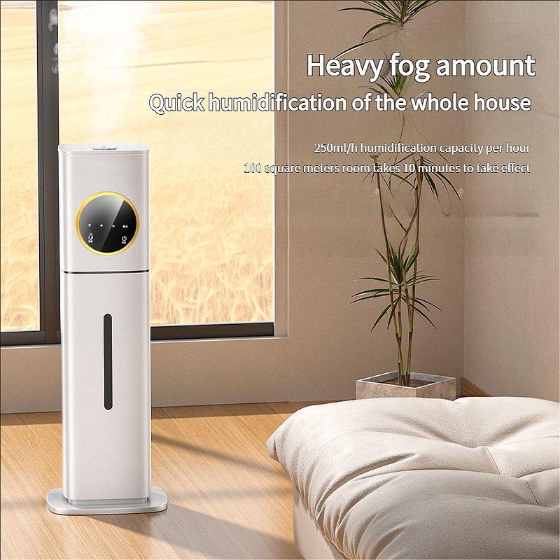 8L Smart Control Humidifier with LED Display Ultra Cool Mist for Home and Office