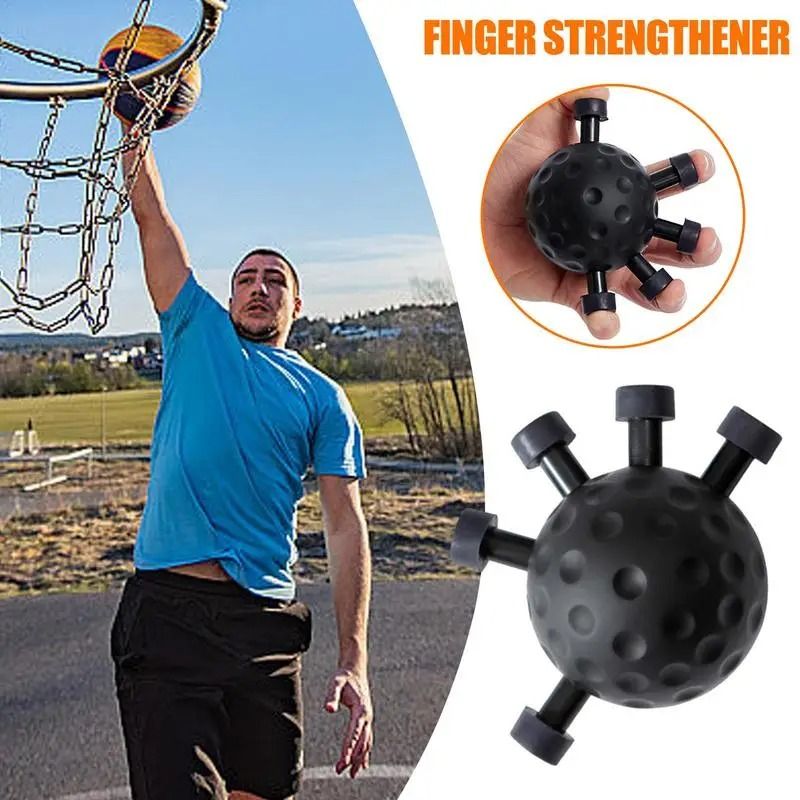 Finger Hand Strengthener Ball Grip Exerciser For Hand Finger And Forearm Training