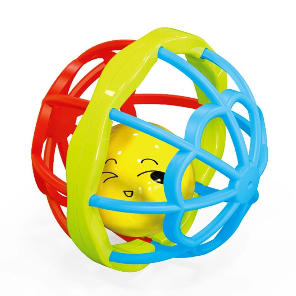 Soft Baby Grasping Ball with Internal Bell