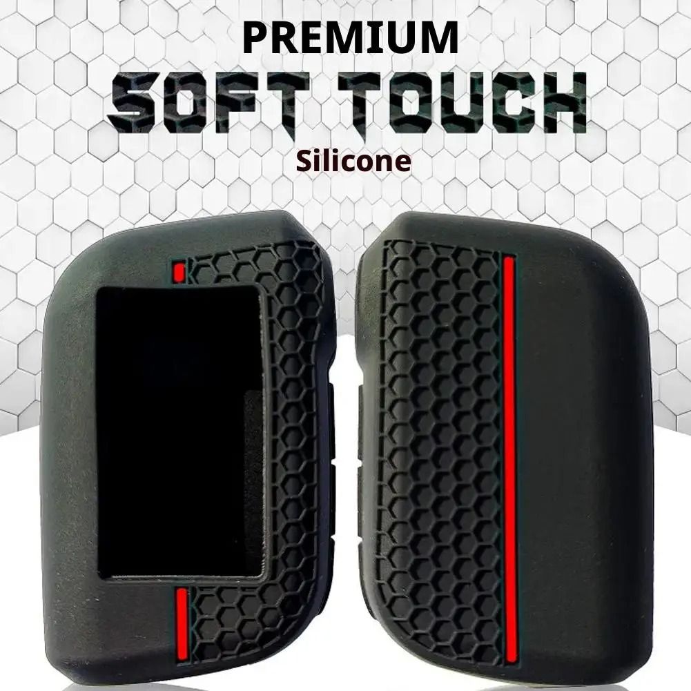 A93 Bidirectional Alarm Honeycomb Key Protective Case Car Key Cover