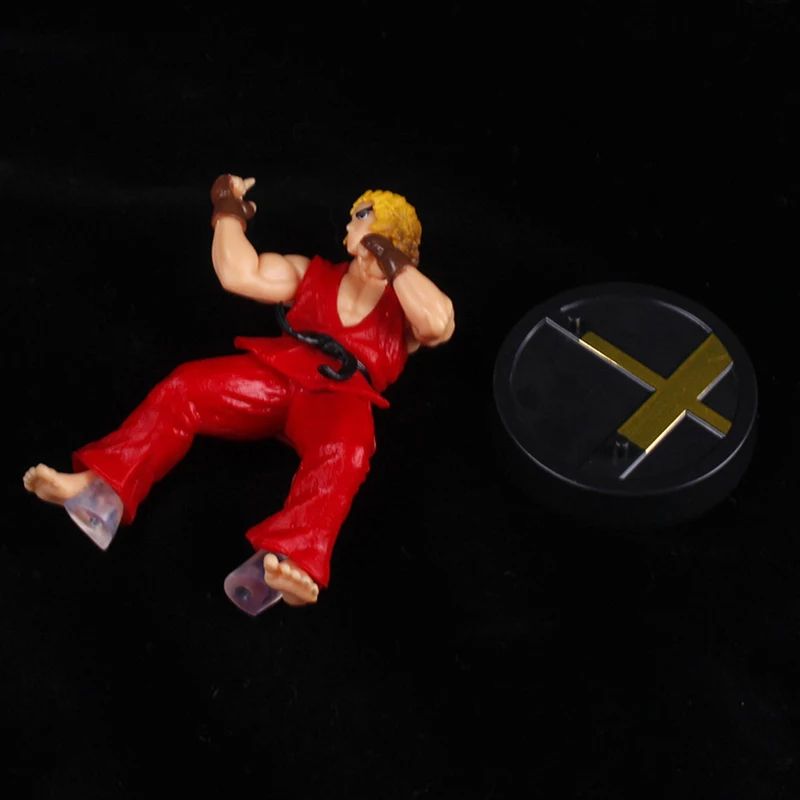 Anime Ken Masters Action Figure PVC Street Fighter Game Doll