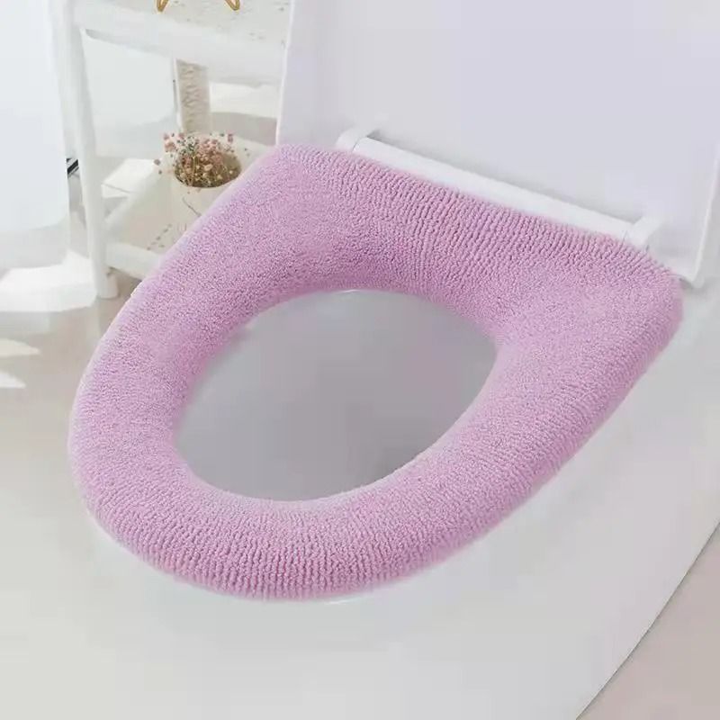 Winter Warm Toilet Seat Cover - Washable & Soft