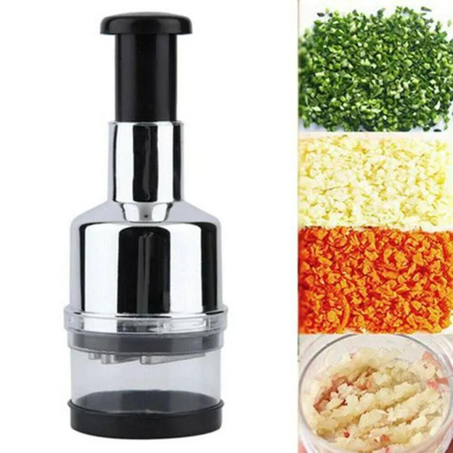 Stainless Steel Garlic & Vegetable Chopper Mincer Dicer Tool