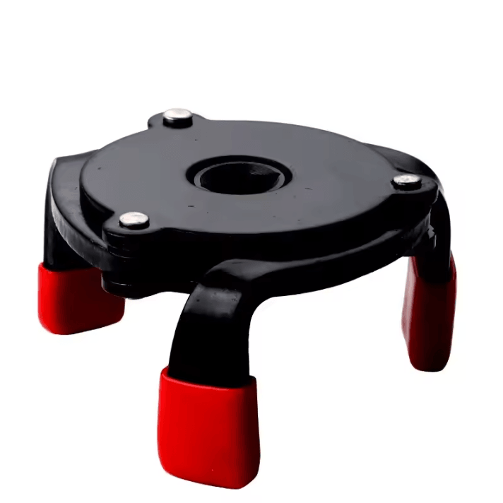 Three-Jaw Oil Filter Wrench – Non-Slip Oil Filter Remover Tool for Car & Truck Repair