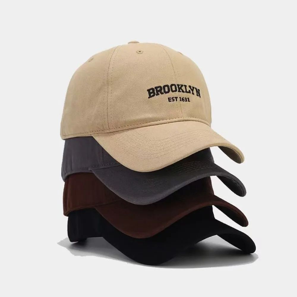 Breathable Anti-UV Embroidered Letter Baseball Cap – Lightweight Sunshade Hat