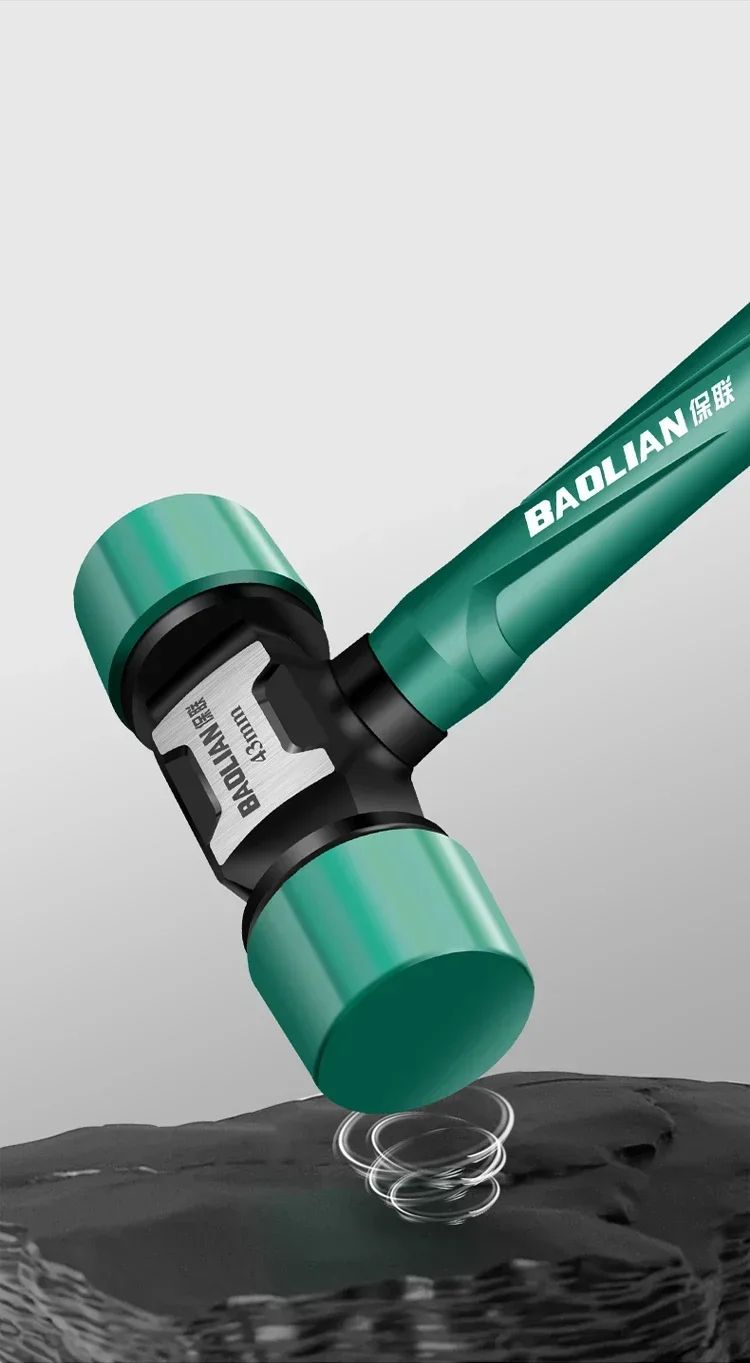 Multifunction Anti Vibration Rubber Hammer