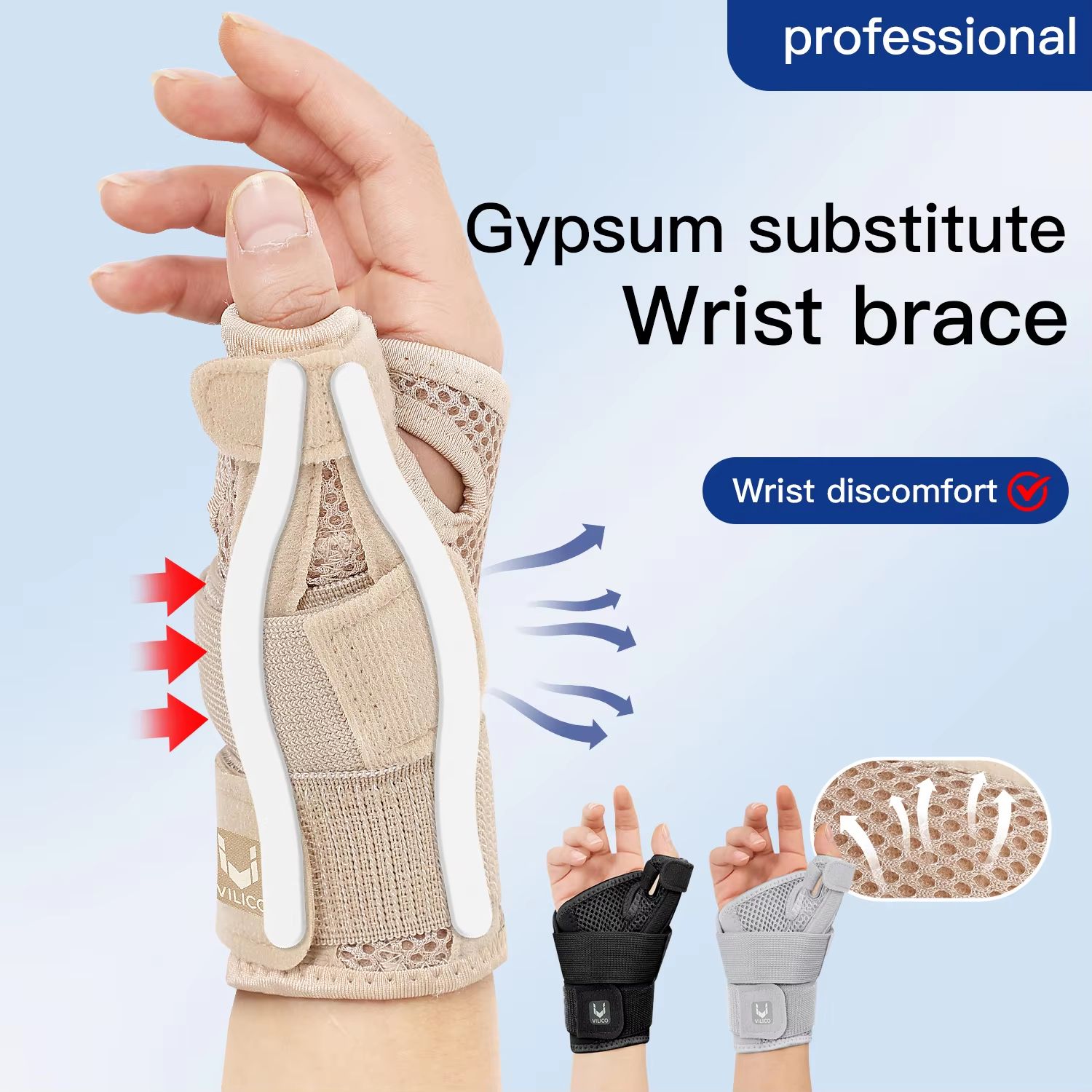 FlexGuard Universal Wrist & Thumb Splint Support Brace