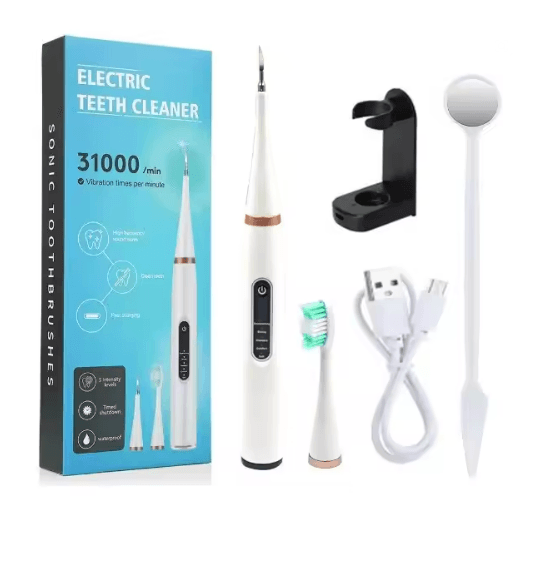 Sonic Electric Toothbrush Whitening and Tartar Removal Kit