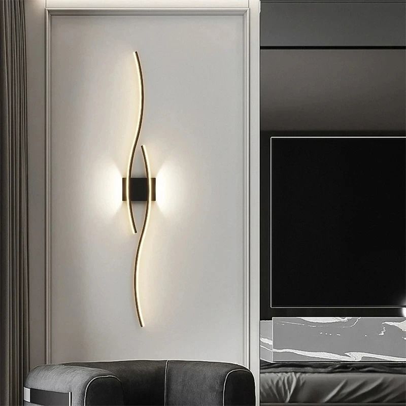 Modern Minimalist LED Wall Light Up and Down Indoor Lamp