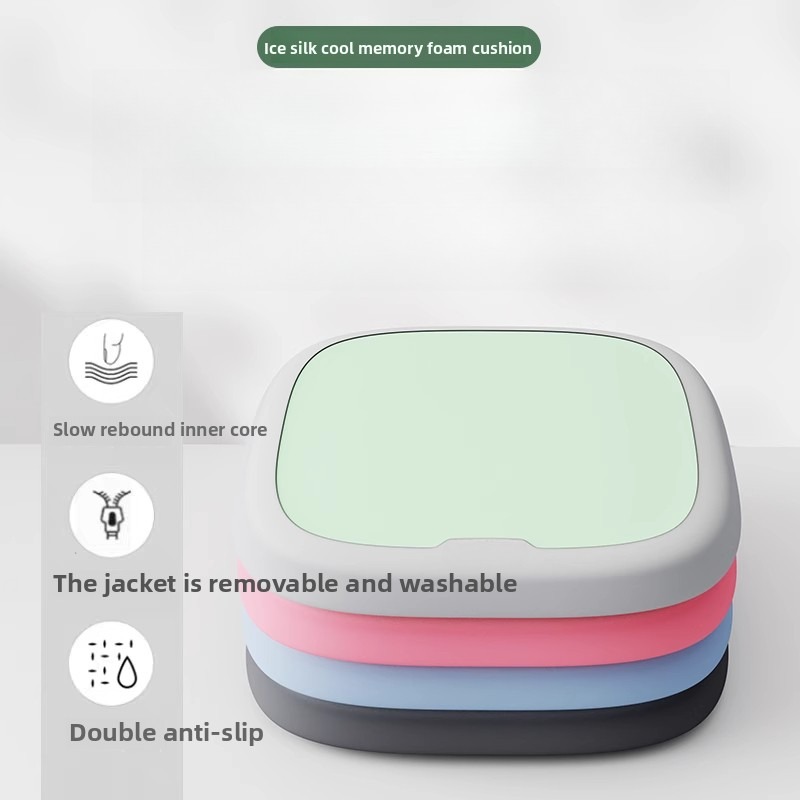 Car and Office Seat Cushions, Memory Foam Comfort, Lumbar Support, Cool and Breathable, Ergonomic Design