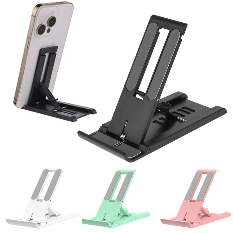 Portable Mini Mobile Phone Stand, Foldable Desktop Holder for Xiaomi, iPhone, Samsung, Huawei, iPad Tablet