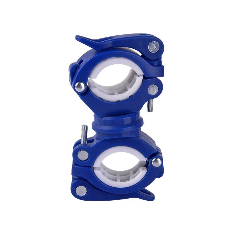 360 Rotatable Bicycle Flashlight Holder and Quick-Release Headlight Mount