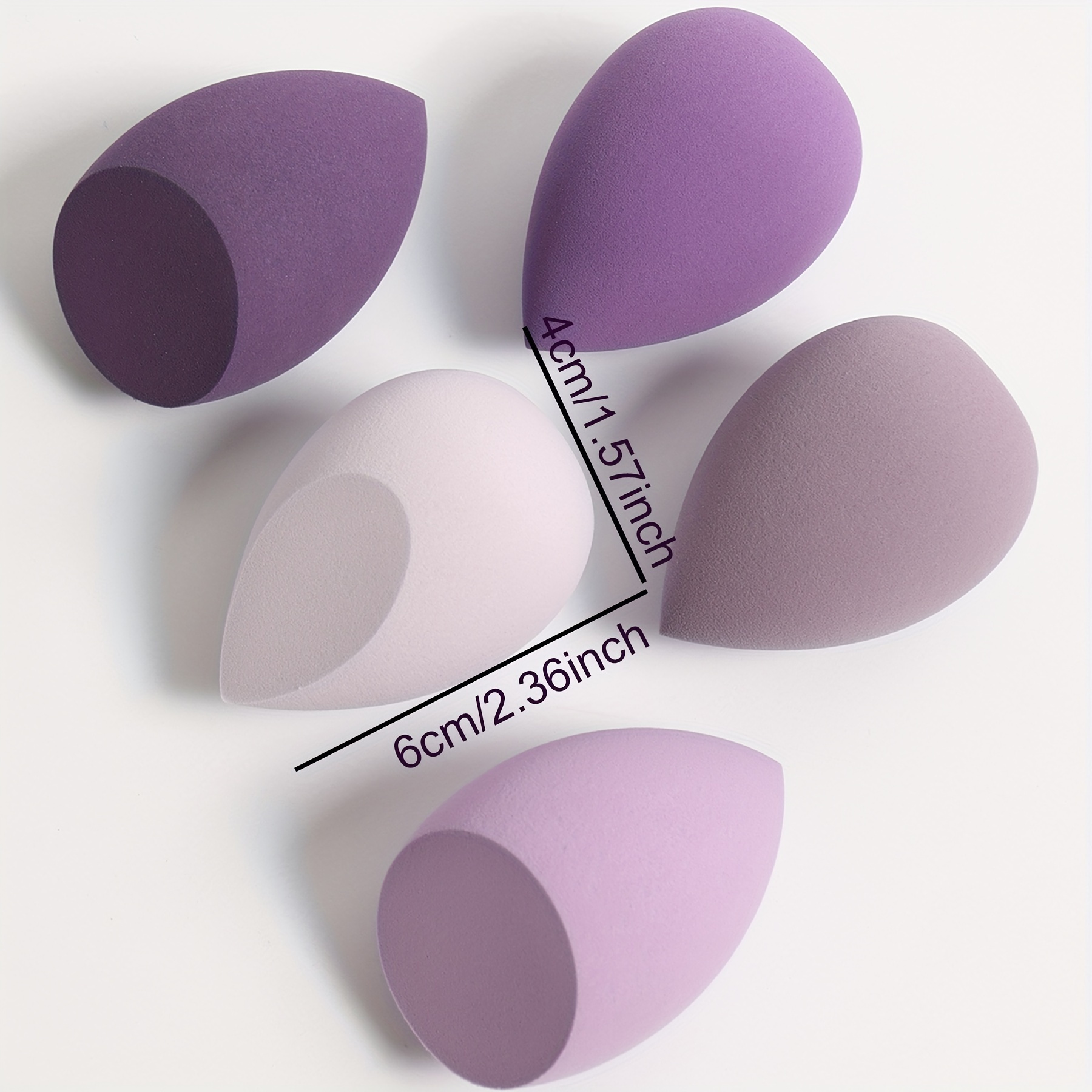 Makeup Sponge Set, Dual-Use Powder Puff for Liquid BB Cream & Powder Application