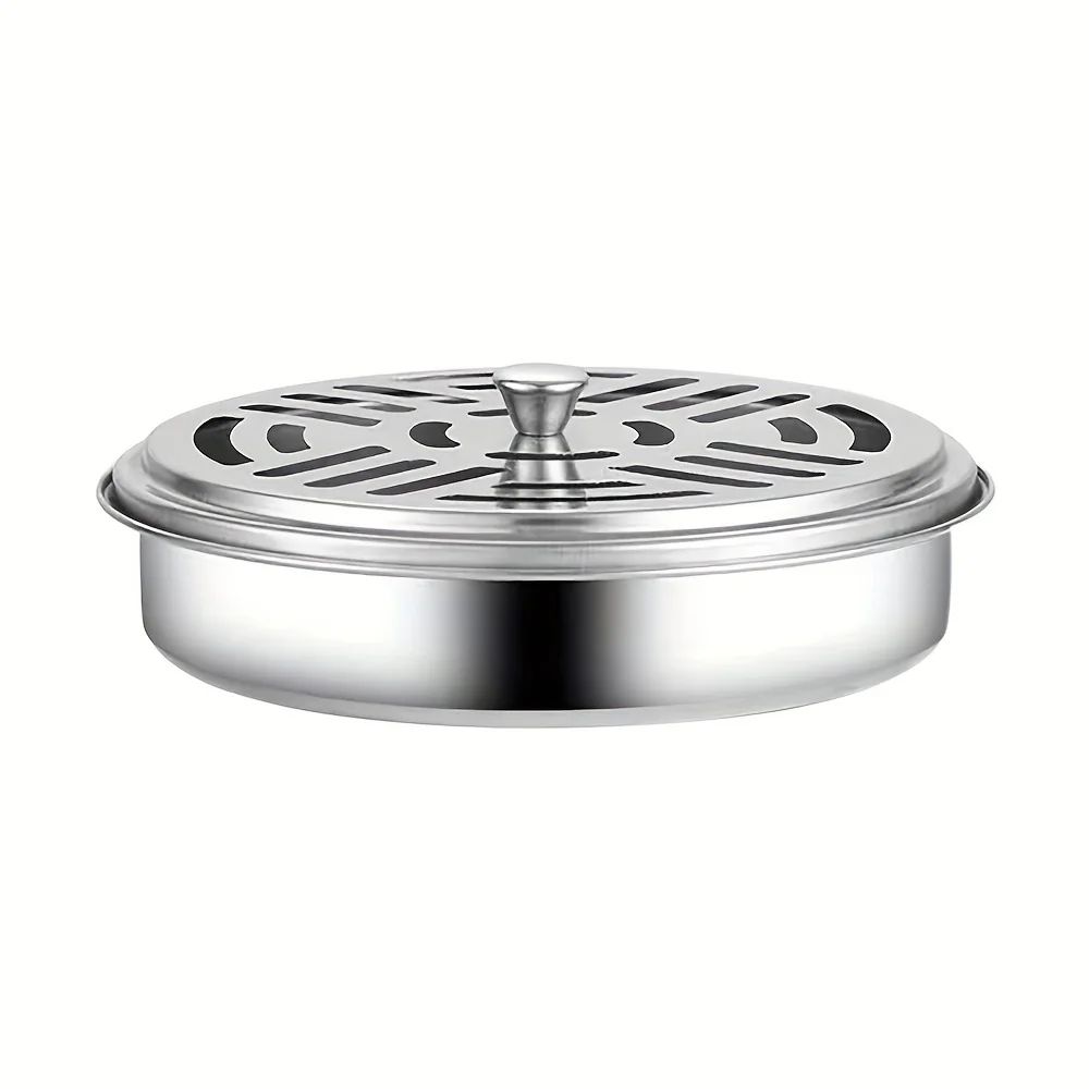 Mosquito Coil Holder with Lid Incense Tray Box