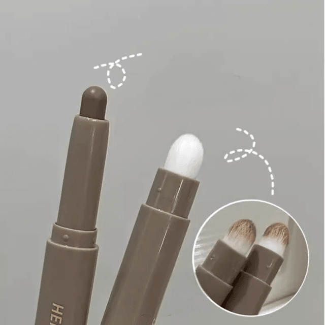 Double-Ended Contour and Highlight Stick – Waterproof Cream Makeup for Sculpted, Radiant Skin