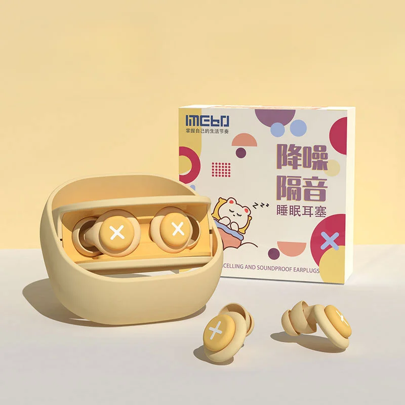 Noise Canceling Silicone Earplug Sleep Soundproof Foam Soft Anti Slow Rebound Ear Protection