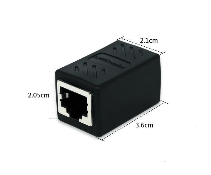 NetLink RJ45 Ethernet Coupler Female to Female LAN Adapter