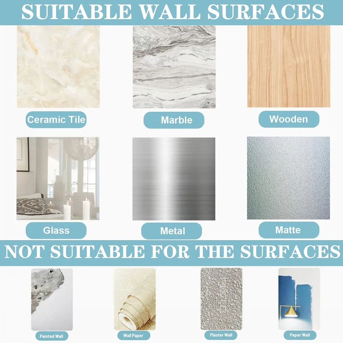 Waterproof Self Adhesive Wall Hooks Heavy Duty Sticky Hooks