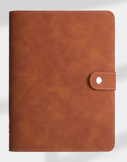 Soft PU Leather DIY Binder – A5/A6/A7 Photocard Collect Book, Bullet Journal & Agenda Planner Cover