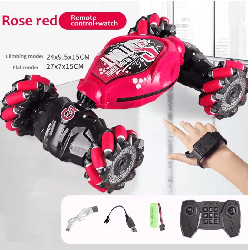 4WD Drift & Gesture Control RC Stunt Car with LED Lights