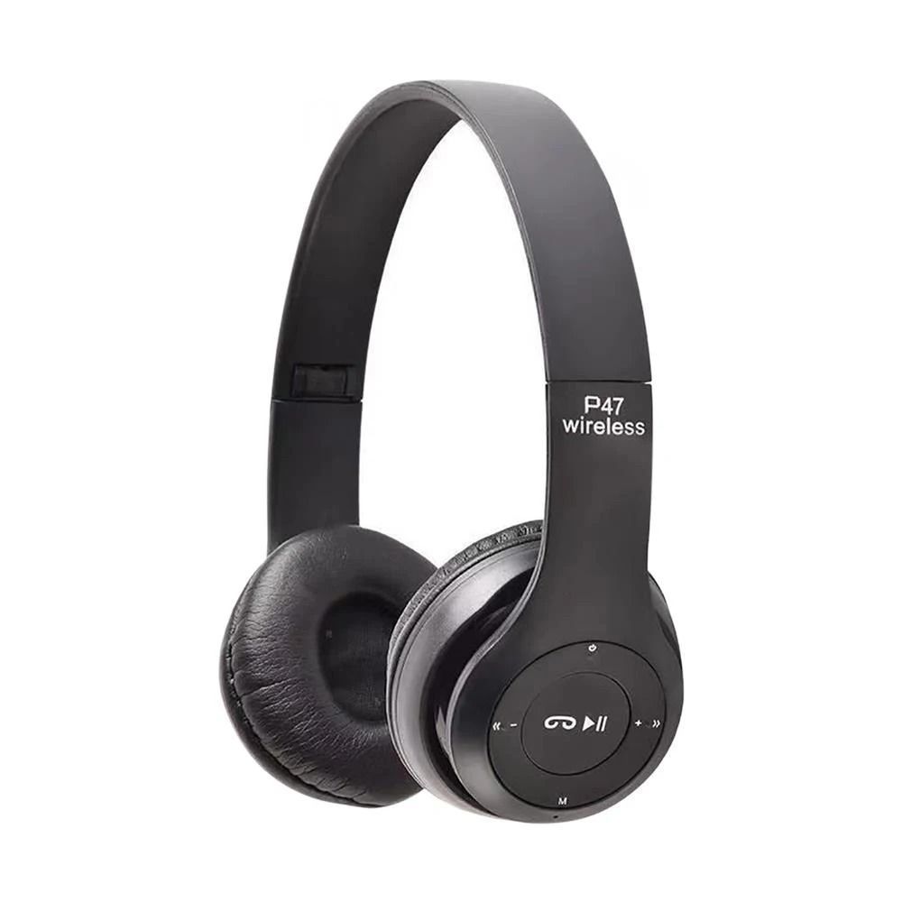 Wireless Bluetooth 5.3 Over Ear Headphones HIFI Stereo with Microphone