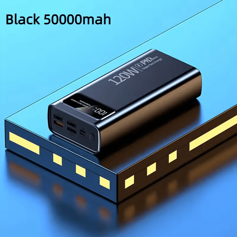 PowerMax Ultra 50000mAh 120W Fast Charging Power Bank with Digital Display