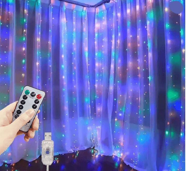 AmbienceCurtain USB LED Curtain Lights