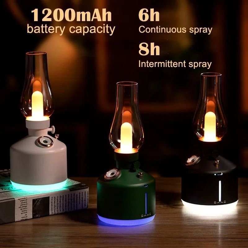 Time Lamp Humidifier and Aromatherapy Diffuser