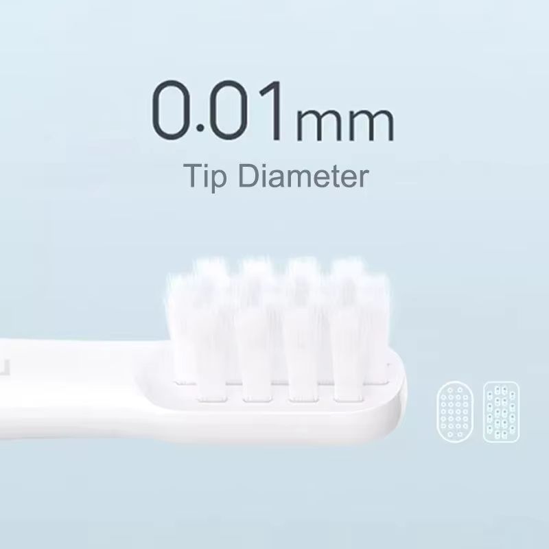 Xiaomi Mijia T100 Smart Toothbrush Replacement Head – Soft Sonic Toothbrush Head Pack of 3
