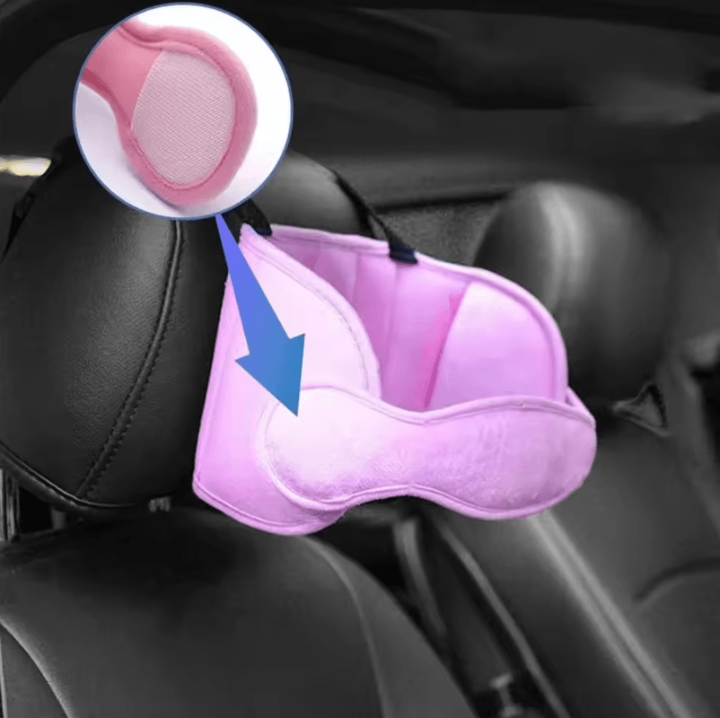 Adjustable Car Seat Head Support Strap for Safe & Comfortable Sleep