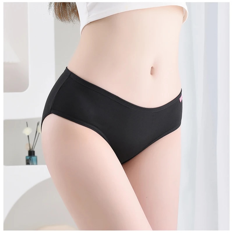 Women's Cotton Underwear Set, Breathable, Sexy Briefs | Plus Size Comfortable Panties for Everyday Wear