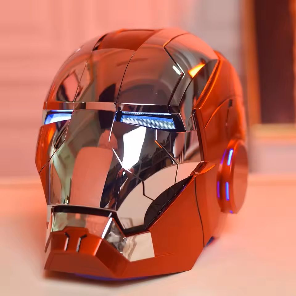 Iron Hero Voice-Controlled Wearable Helmet