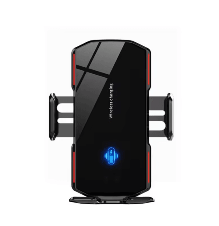 Magnetic Car Phone Holder with 66W Wireless Fast Charger and Infrared Auto Clamping Air Vent Mount