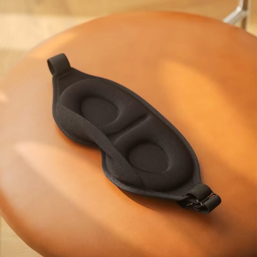 Pressure Free Sleeping Mask, Light Blocking Capsule Eye Mask, Summer Soft 3D Breathable Sleep and Sunshade